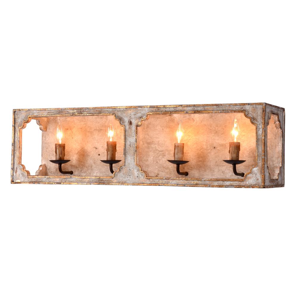 Nadia 4-light wall sconce