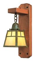 Arroyo Craftsman AWS-1EGW-RC - a-line mahogany wood sconce without overlay (empty)