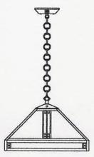 Arroyo Craftsman PH-18TN-BZ - 18" prairie pendant