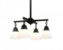 Arroyo Craftsman RCH-4-BZ - ruskin 4 light chandelier