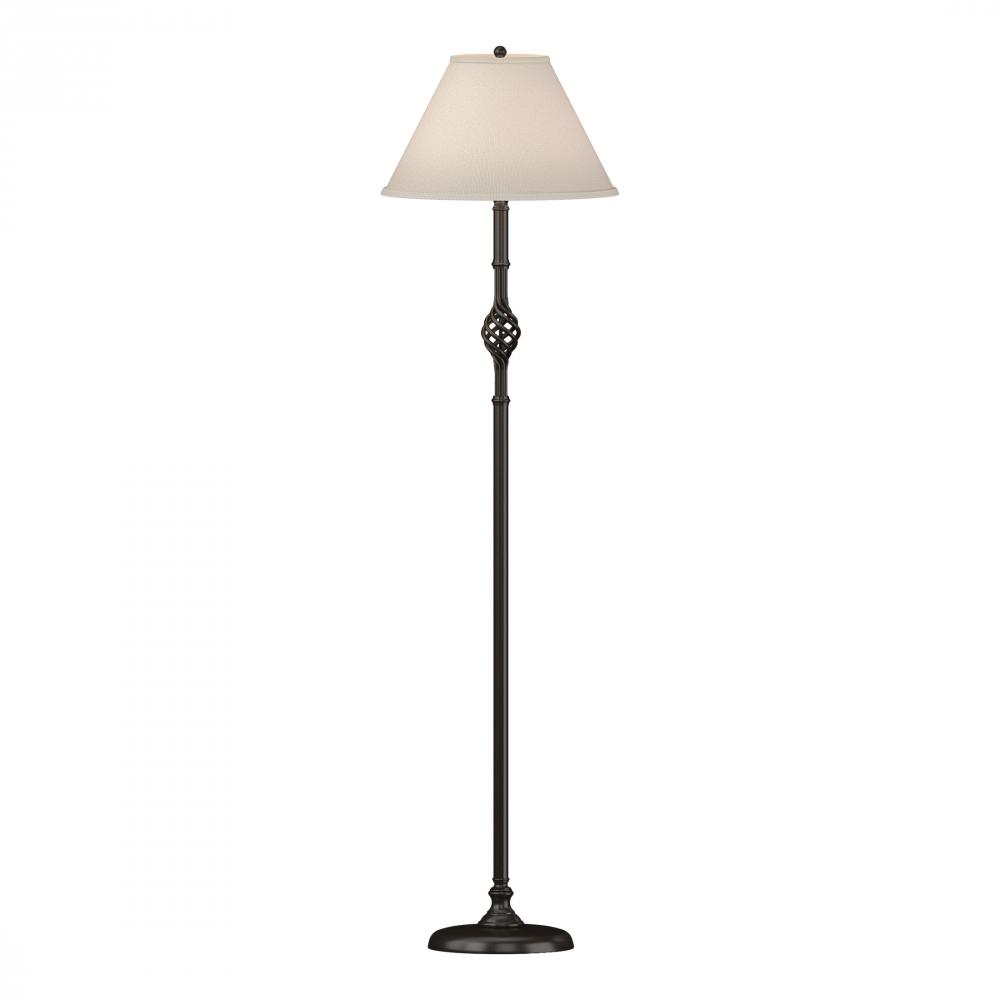 Twist Basket Floor Lamp