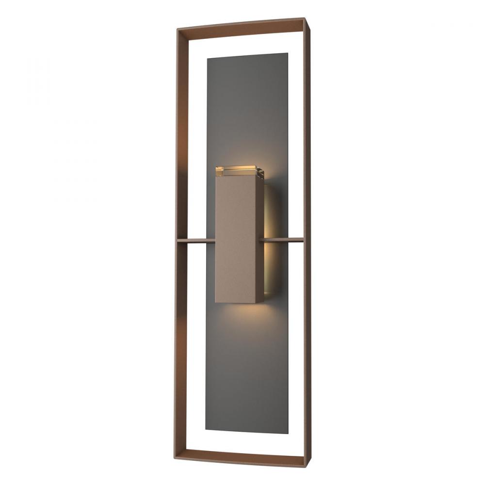 Shadow Box Tall Outdoor Sconce