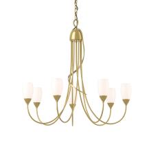 Hubbardton Forge 103049-SKT-86-GG0444 - Flora 7 Arm Chandelier