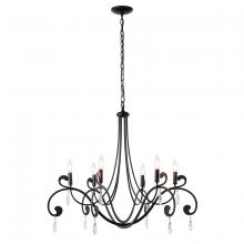 Hubbardton Forge 105057-SKT-10-CR - Stella 6 Arm Chandelier