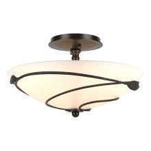 Hubbardton Forge 126712-SKT-14-GG0048 - Forged Leaves Semi-Flush