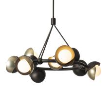 Hubbardton Forge 131068-SKT-MULT-14-86-GG0711 - Brooklyn 9-Light Double Shade Ring Pendant