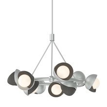 Hubbardton Forge 131068-SKT-MULT-82-20-GG0711 - Brooklyn 9-Light Double Shade Ring Pendant