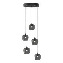 Hubbardton Forge 131123-SKT-STND-14-YL0709 - Ume 5-Light Pendant