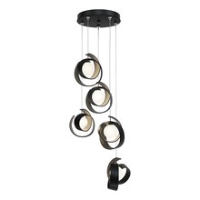 Hubbardton Forge 131129-SKT-STND-10-GG0711 - Riza 5-Light Pendant