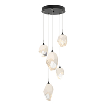 Hubbardton Forge 131139-SKT-STND-10-WP0756 - Chrysalis 5-Light Mixed Crystal Pendant