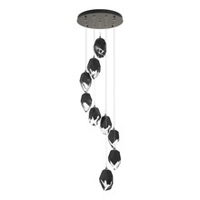 Hubbardton Forge 131141-SKT-LONG-20-BP0755 - Chrysalis 9-Light Large Crystal Pendant