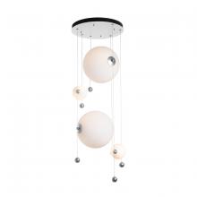 Hubbardton Forge 139052-LED-STND-85-GG0694 - Abacus 4-Light Round LED Pendant