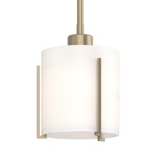 Hubbardton Forge 187650-SKT-MULT-84-GG0140 - Exos Small Mini Pendant