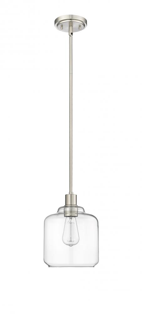 Asheville 1-Light Mini-Pendant light Brushed Nickel