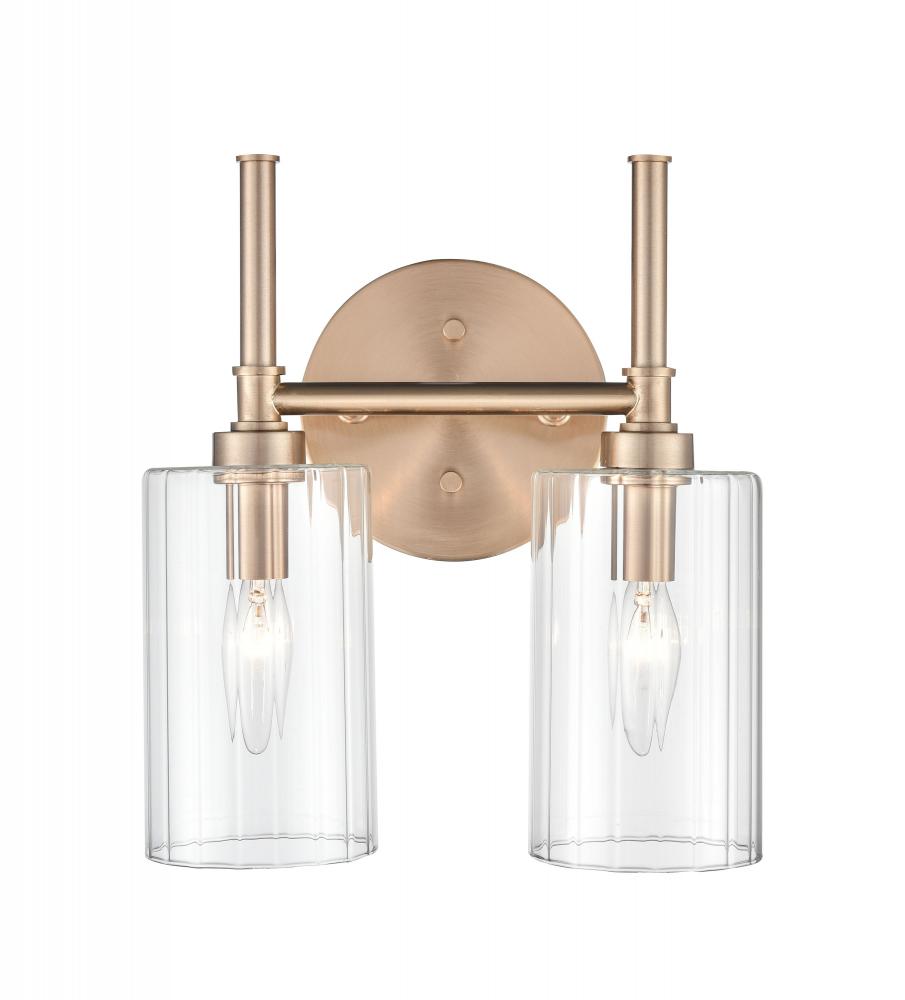 Chastine 2-Light Vanity Modern Gold