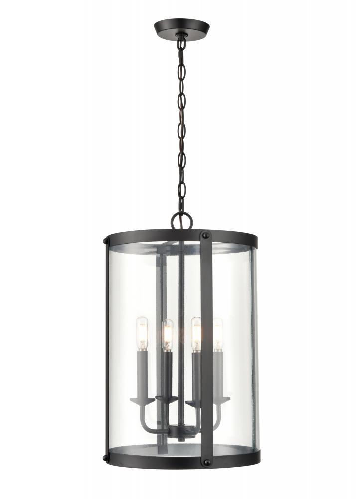 Aydenn 4-Light Pendant light Matte Black