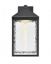 Millennium 72201-PBK - Aaron Outdoor Wall Sconce LED Powder Coated Black