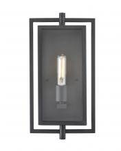 Millennium 250001-TBK - Rankin 1-Light Outdoor Wall Sconce Textured Black