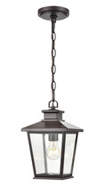 Millennium 4731-PBZ - Bellmon 1-Light Outdoor Hanging Lantern Powder Coated Bronze