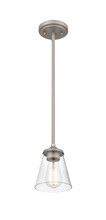 Millennium 9111-SN - Josleen 1-Light Pendant light Satin Nickel