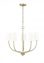 Millennium 29905-VB - Kandor 5-Light Chandelier Ceiling Light Vintage Brass