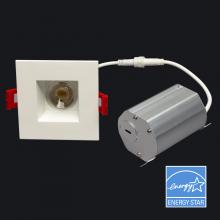 GM Lighting MDL-3S-30-WH - MicroTask 120V Square LED Downlight