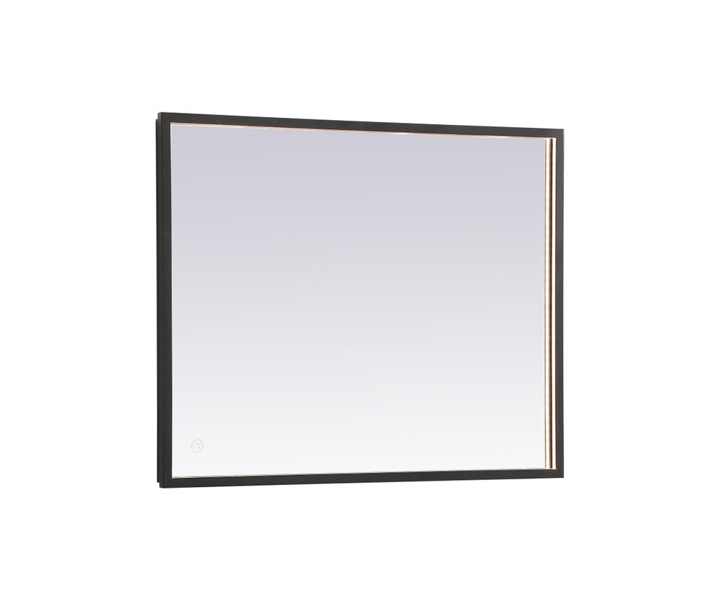 Pier 20x36 inch LED mirror with adjustable color temperature 3000K/4200K/6400K in black