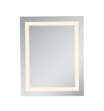 Elegant MRE-6013 - LED Hardwired Mirror Rectangle W24H30 Dimmable 3000K