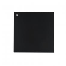 Elegant MTL-500-BK-6 - Metal Finish sample in black 6x6