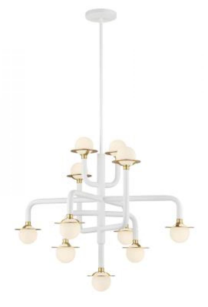 Tubular - 11 Light Chandelier