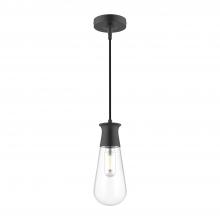 Alora Lighting PD464001MB - Marcel 4-in Matte Black 1 Light Pendant