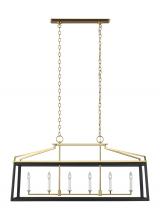 Visual Comfort & Co. Studio Collection CC1586MBKBBS - Carlow Linear Lantern