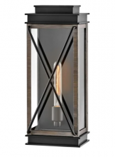 Hinkley 11194BK - Medium Wall Mount Lantern