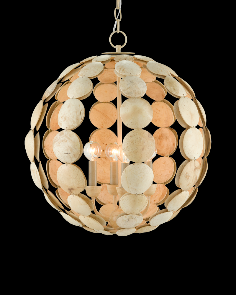 Tartufo Coco Shell Chandelier