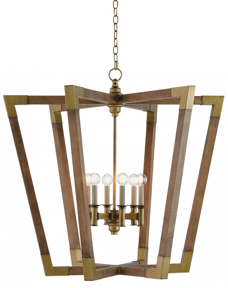 Bastian Large Chestnut Lantern