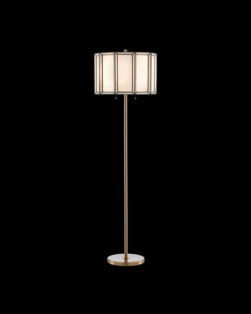 Daze Brass Floor Lamp