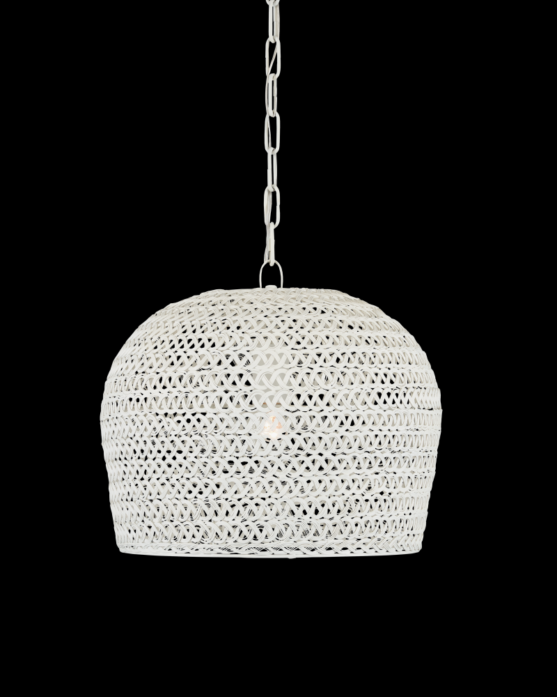 Piero White Pendant