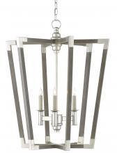 Currey 9000-0605 - Bastian Medium Gray Lantern