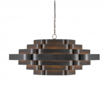 Currey 9000-0775 - Bailey Black Chandelier