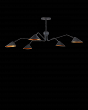 Currey 9000-1125 - Serpa Black Chandelier